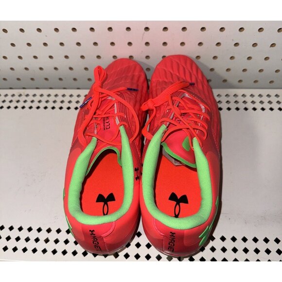 Under Armour Magnetico Pro 3 FG Womens Soccer Cleats Size 11.5 Red Green Blue - Picture 2 of 8